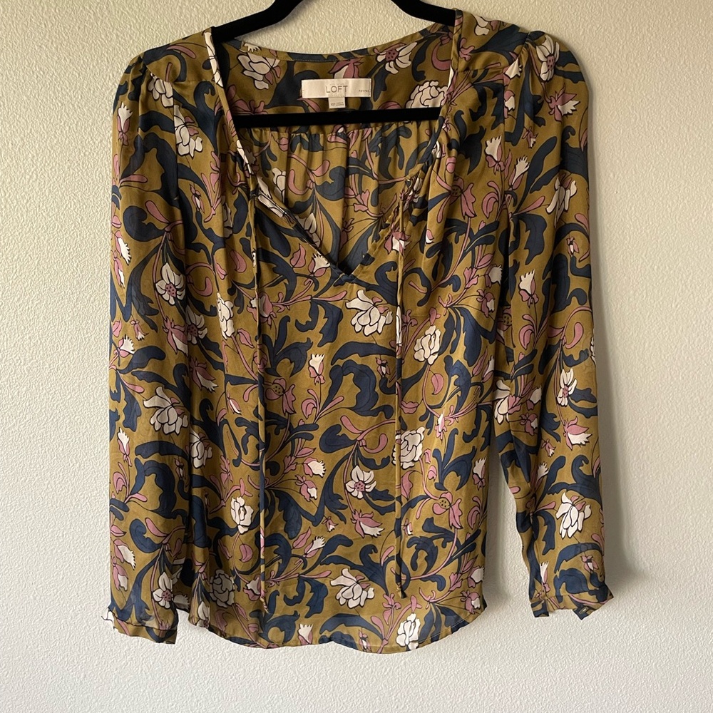 LOFT floral top